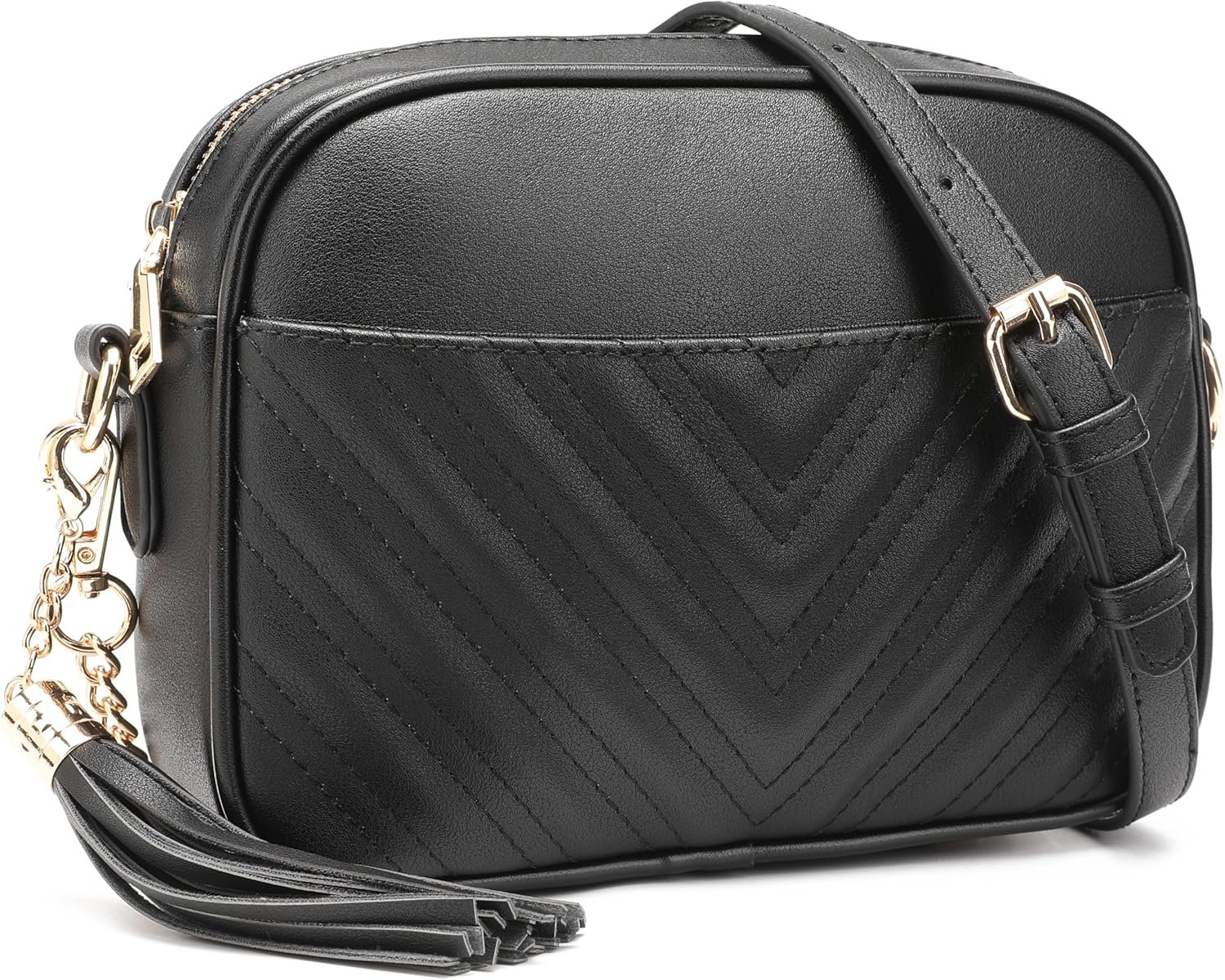 lola mae Quilted Crossbody Bag, Trendy Design Shoulder Purse